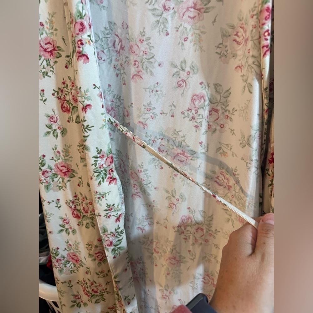 Floral Print Women's Robe - One size - Picture 9 of 11